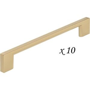 10 Richelieu BP8160160CHBRZ Champagne Bronze 7.5" Cabinet Pulls 6 5/16 Center